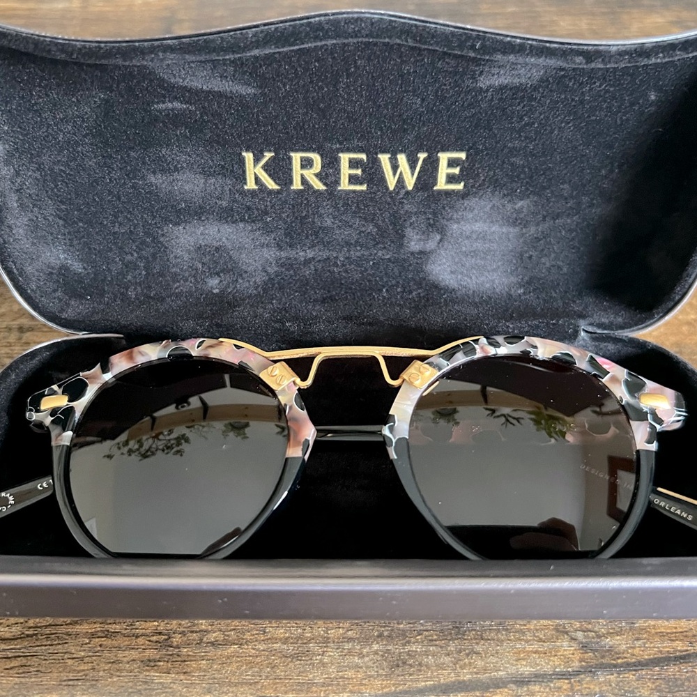 Krewe St. Louis Classic Sunglasses Matte Oyster